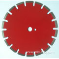 Laser welding asphalt cutting blade